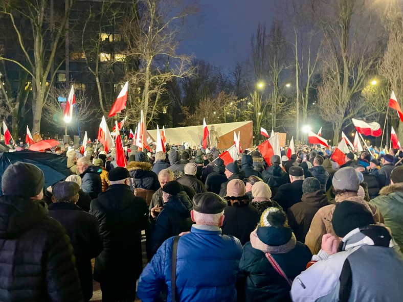 Uroczystość odsłonięcia pomnika Lecha Kaczyńskiego w Lublinie