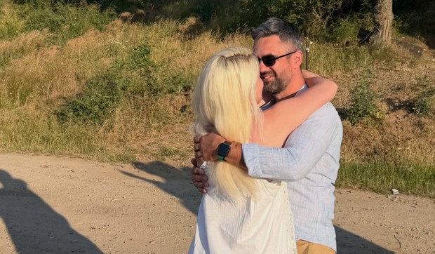 Natalija Stamenković sa mužem