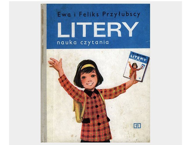 Podręcznik do nauki czytania autorstwa Ewy i Feliksa Przyłubskich