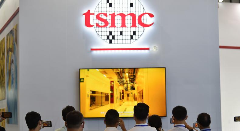 The Taiwan Semiconductor Manufacturing Company, or TSMC, accounts for about 90% of the world's chip output,