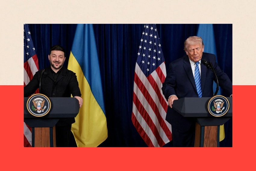 Vladimir Zelenski (levo) i Donald Tramp (desno) | Foto: Reuters