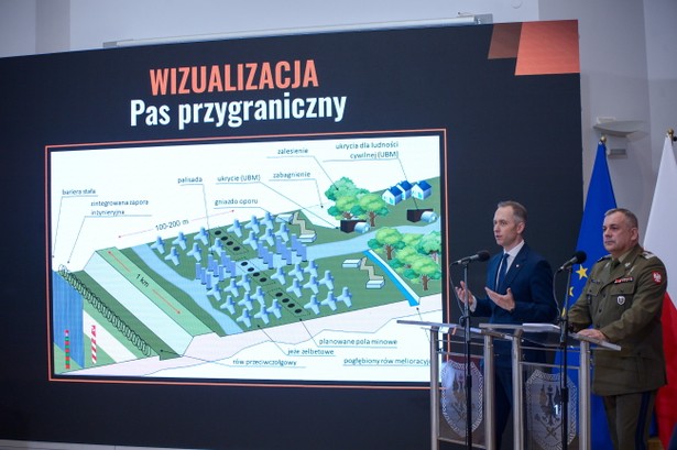 Tarcza Wschód. Na granicy mają powstać: system rozpoznania, węzły logistyczne i systemy antydronowe