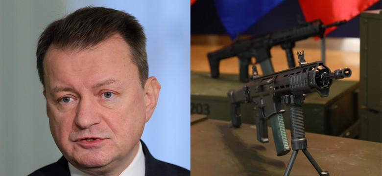 Mariusz Błaszczak: Ukraina zamówiła karabinki Grot. Prawda: nie było żadnej transakcji