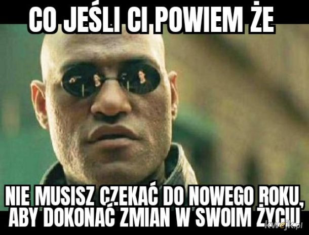 Memy o postanowieniach noworocznych