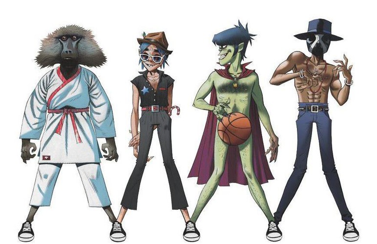 Gwiazdy dobrze zamaskowane: Gorillaz