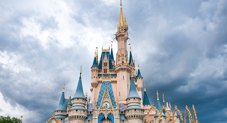 Cinderella Castle in Walt Disney World.