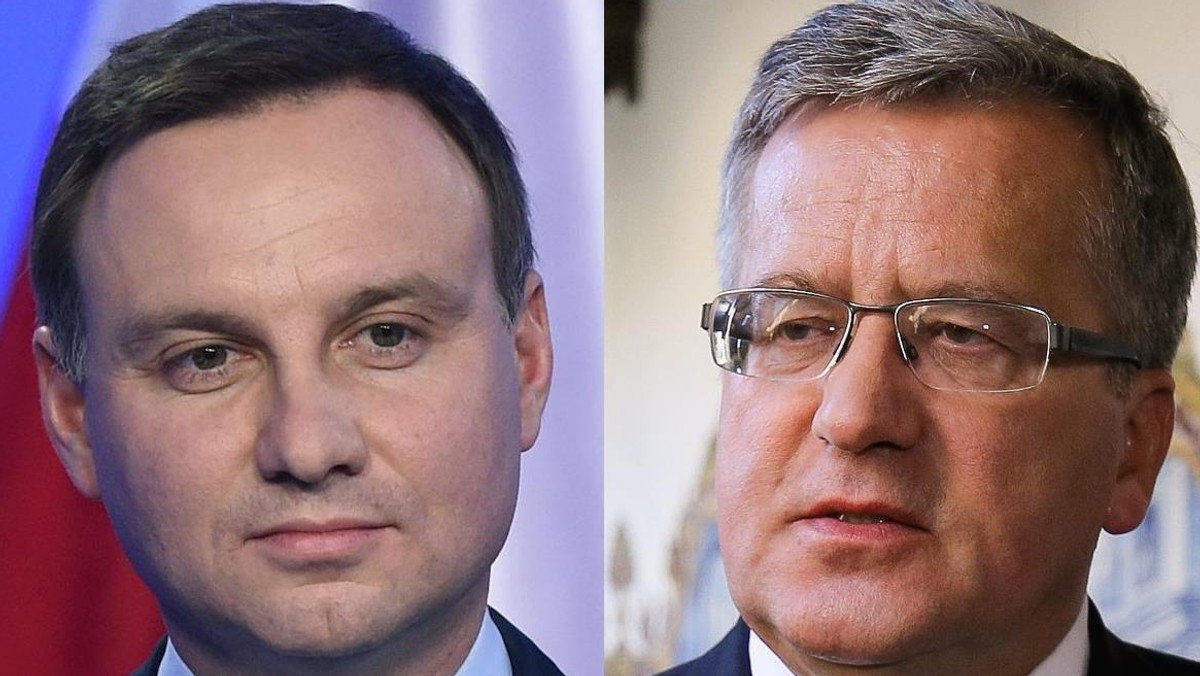 Andrzej Duda i Bronisław Komorowski Duda Komorowski