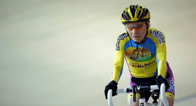 Senior cyclist Robert Marchand attributes his enduring fitness to lifestyle, including a healthy diet and no smoking