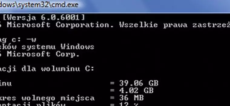 Windows Vista: dokładniejsza defragmentacja