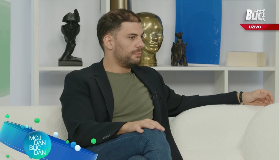 Milan Marić u Blic danu