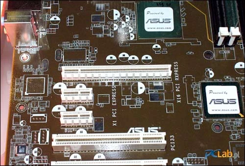 Złącza PCI Express x1 oraz x16