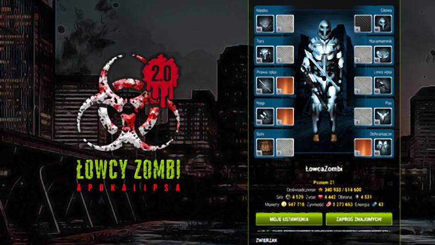 Łowcy Zombi: Apokalipsa - Screenshot: Łowca Zombi