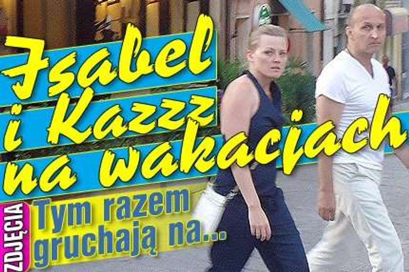 Isabel i Kazzz na wakacjach. Tym razem gruchają na... Zdjęcia