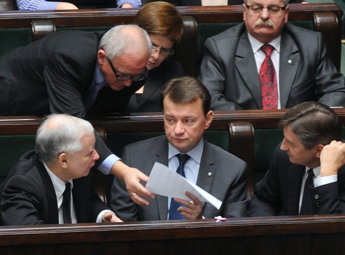 Kaczyński Błaszczak Sejm PiS