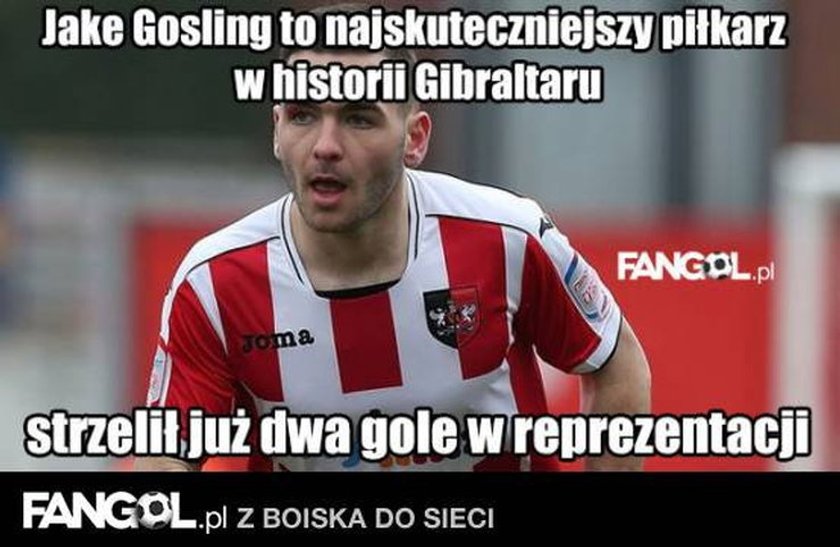 Memy po meczu Polska - Gibraltar 8:1. Galeria