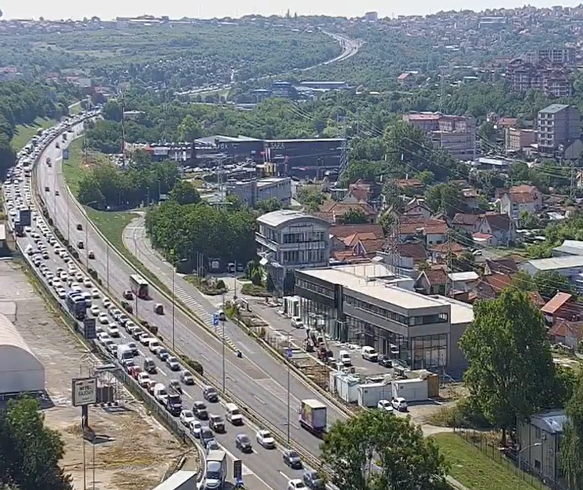 Auto-put kroz Beograd