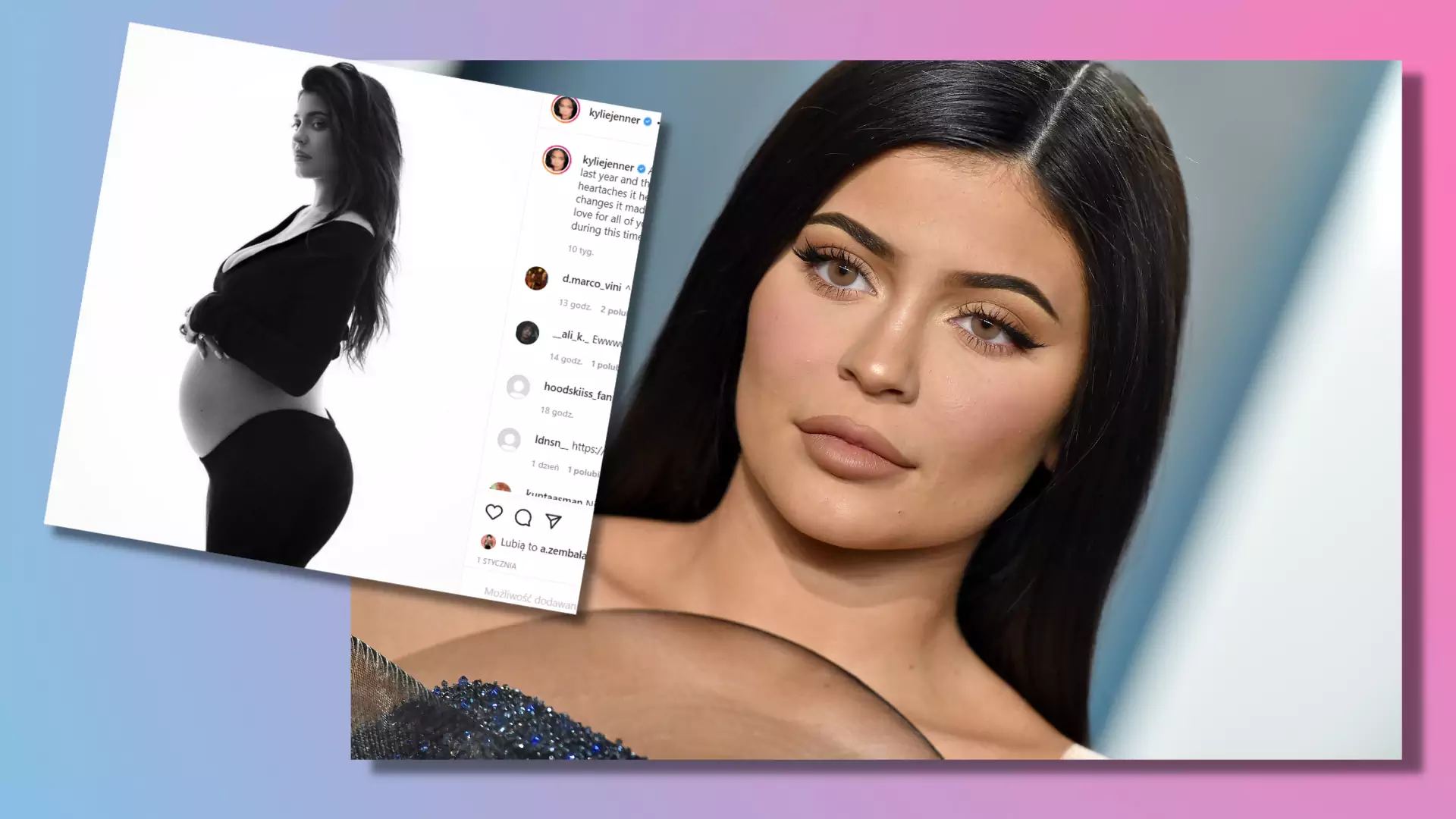 Kylie Jenner o połogu i drugim porodzie: "Było trudniej, niż z córką"