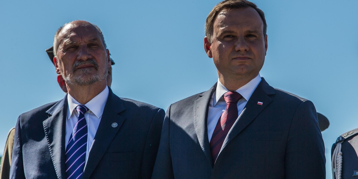 Andrzej Duda i Antoni Macierewicz