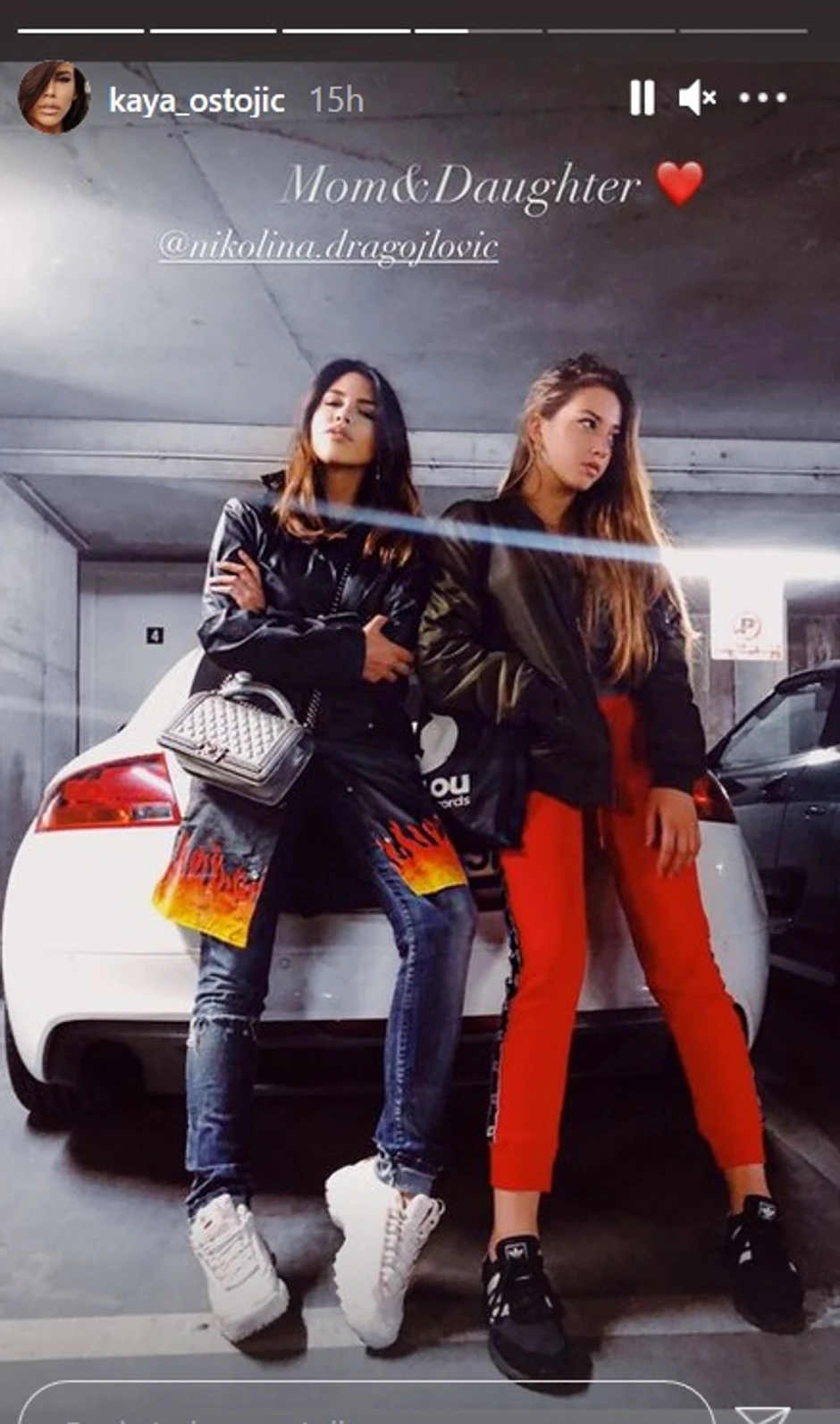 Kaja Ostojić sa ćerkom Nikolinom