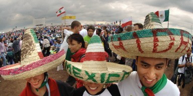 GERMANY-POPE-WYD-MARIENFELD-PILGRIMS