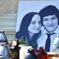 Jan Kuciak, Martina Kusnirova, candles, commemorates murdered reporter