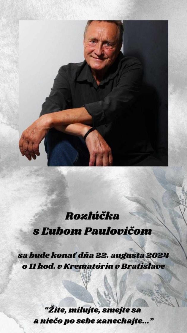 Parte herca Ľubomíra Pauloviča.
