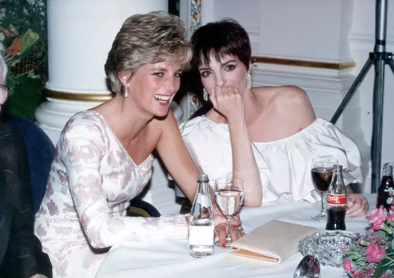 Lady Diana i Liza Minelli w 1991 roku / Dave M. Benett  / Getty Images