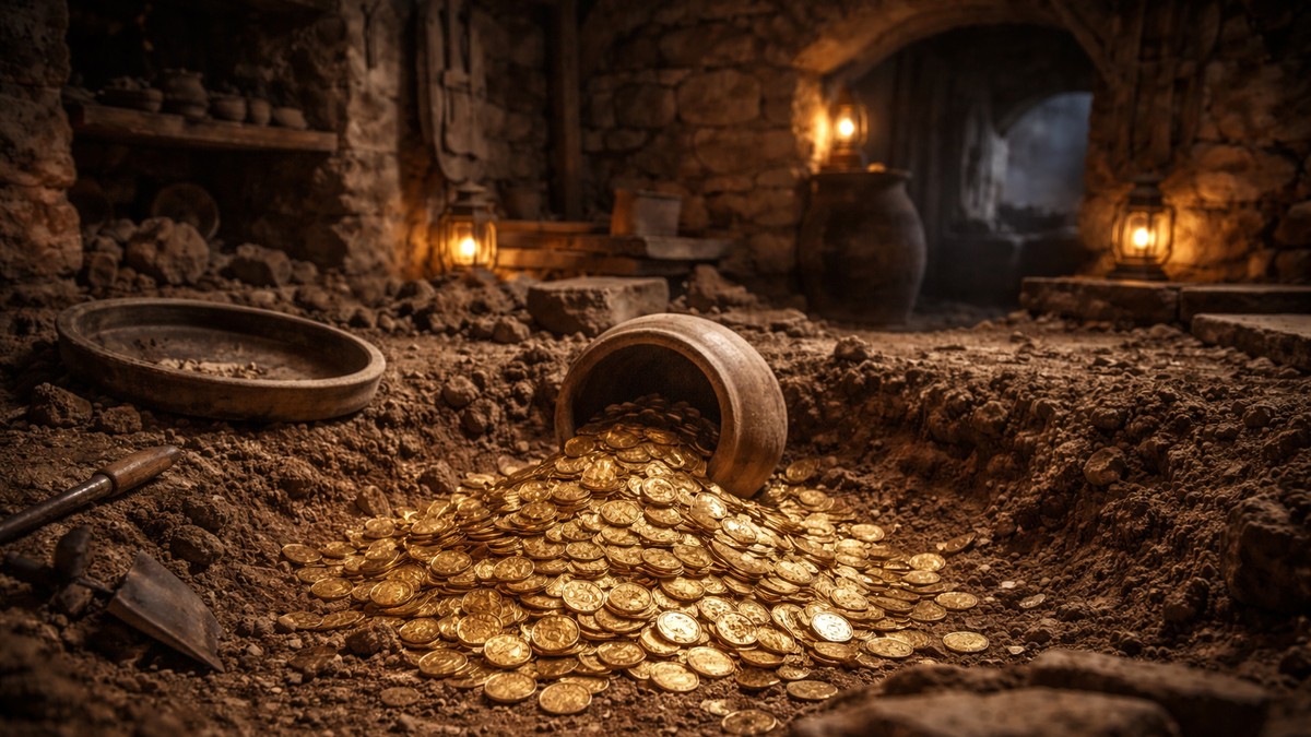 Zlatnici u staroj kući