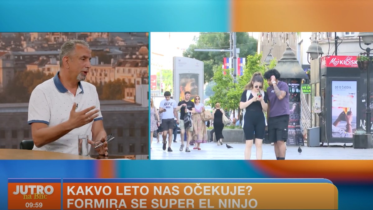 Meteorolog RHMZ Goran Mihajlović