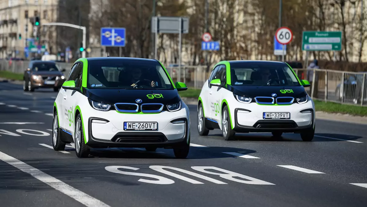 500 BMW i3 do wynajęcia w Warszawie