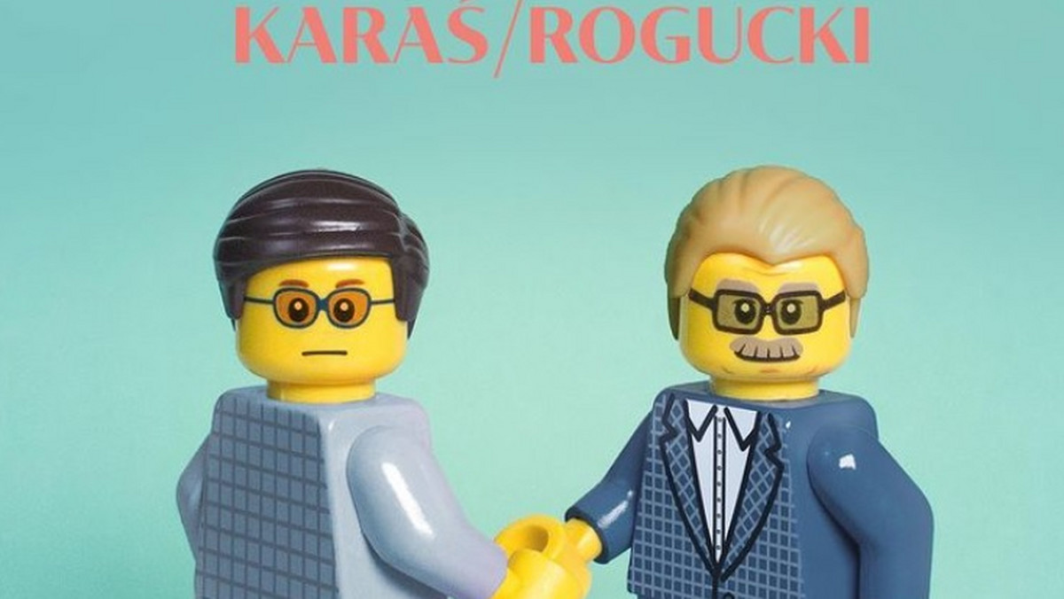 Okładka płyty Karasia i Roguckiego w wersji Lego