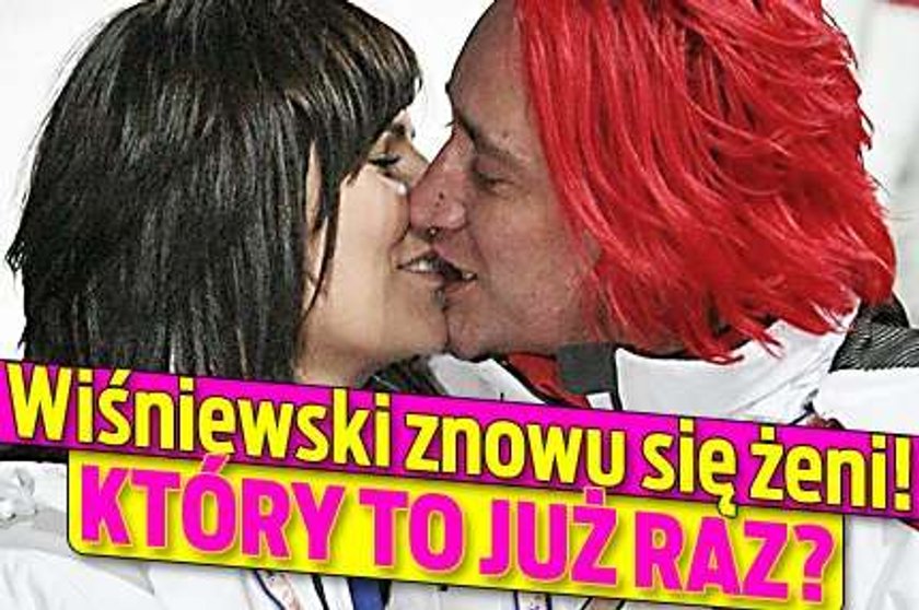 Wiśniewski znowu się żeni! Który to już raz?