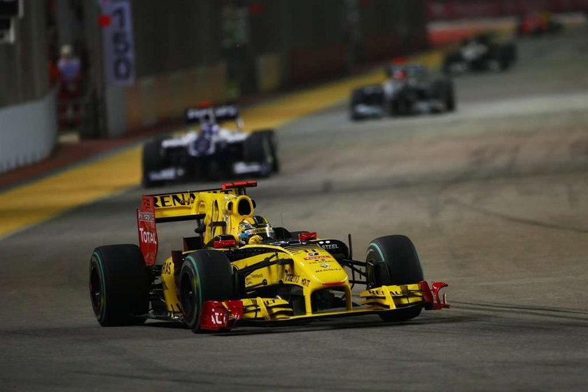 Robert Kubica siódmy w Grand Prix Singapuru