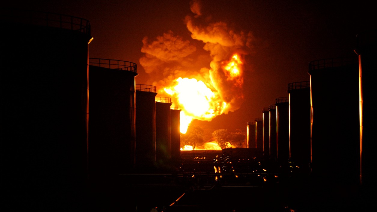 Ukrajina zaútočila v Rusku na rafinériu i na vojenskú infraštruktúru na Kryme. (ilustračné foto)
