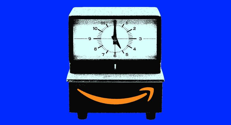 Amazon is requiring its corporate employees to come into the office five days a week. nycshooter/Getty, Tyler Le/BI