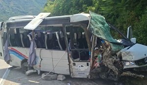 Saobraćajna nesreća na putu Nikšić-Kotor