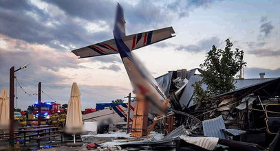 Cessna wbiła się w hangar w Chrcynnie. Przerażające relacje z miejsca tragedii. Kim były ofiary?