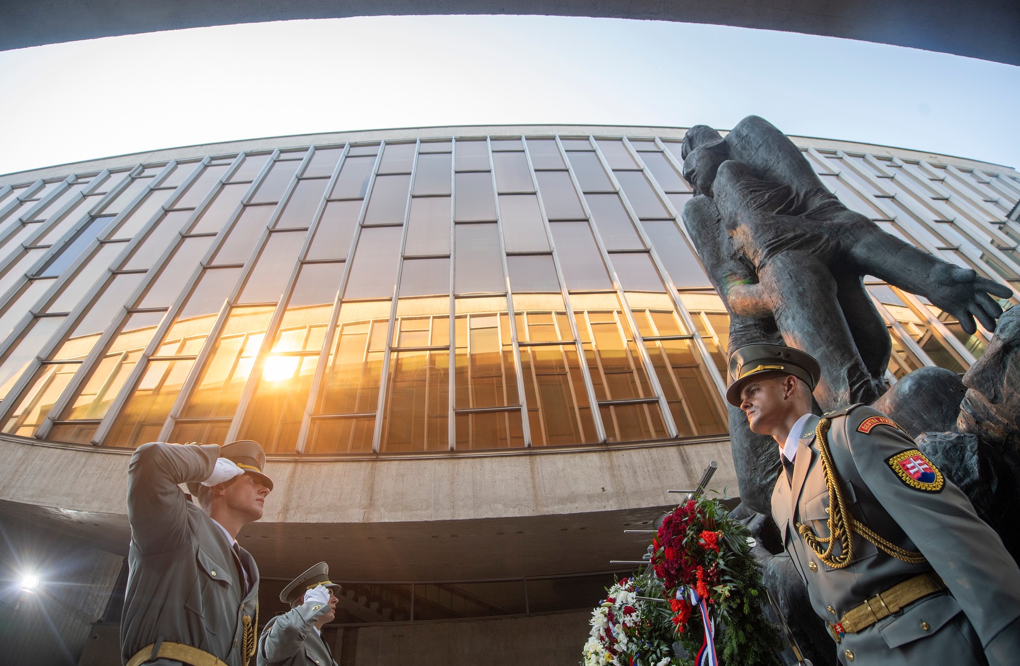 Centrálne oslavy 80. výročia SNP v Banskej Bystrici.