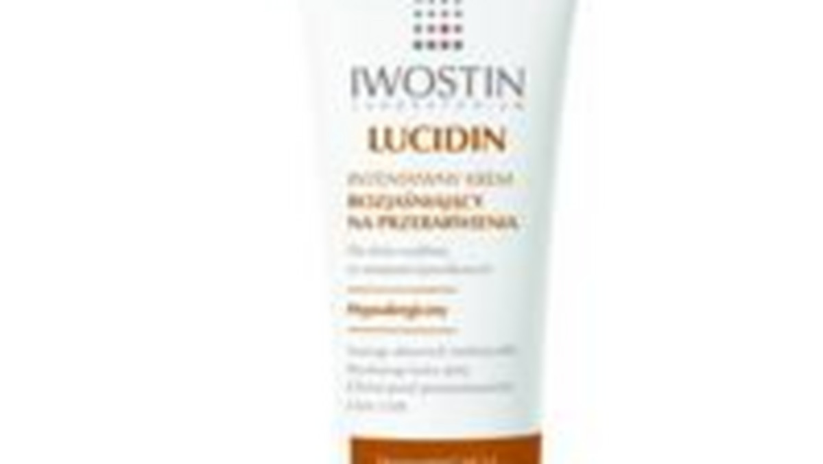 Iwostin Lucidin to seria przeznaczona do pielęgnacji skóry wrażliwej ze zmianami barwnikowymi. Właściwości Aktywnego kremu punktowego na przebarwienia Iwostin Lucidin: