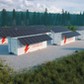 Wizualizacja projektu kontenerów słonecznych (magazynów energii)