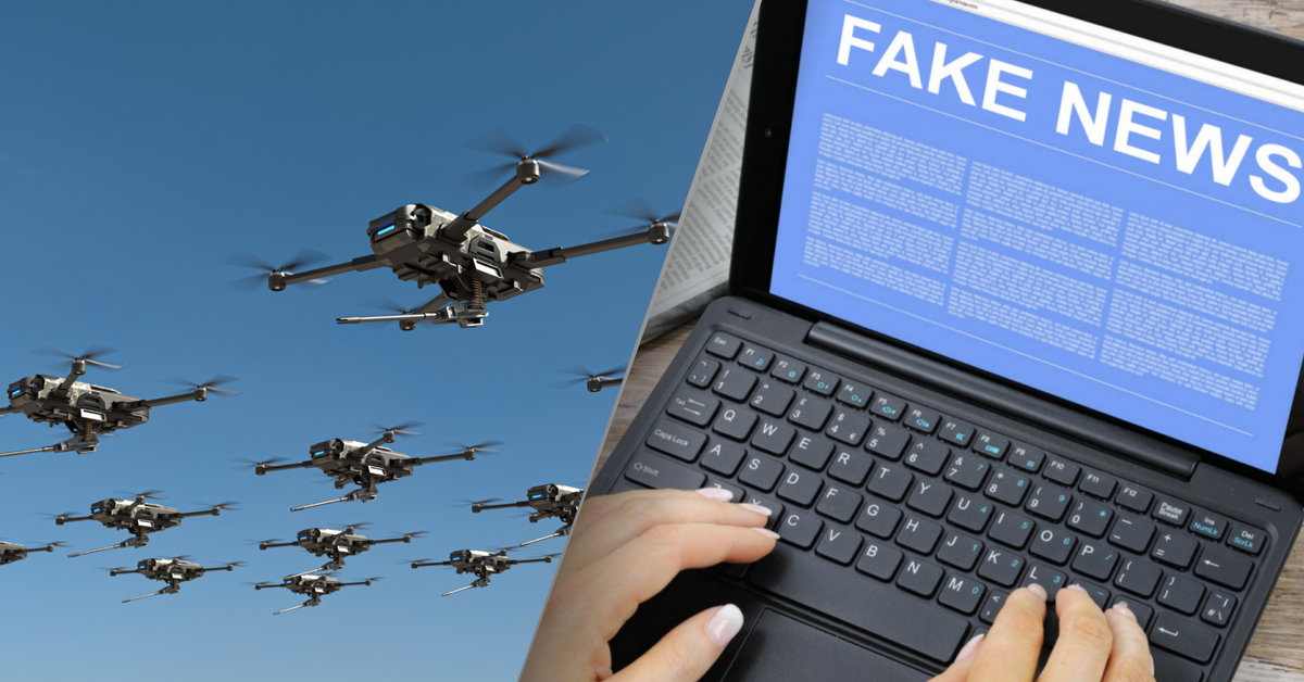 Dezinformacja po ataku rosyjskich dronów. Eksperci: Polska jest celem wojny informacyjnej