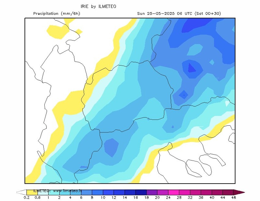 Očekuje se da i danas padne velika količina kiše