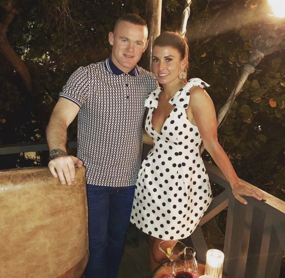 Wayne Rooney i Coleen Rooney 