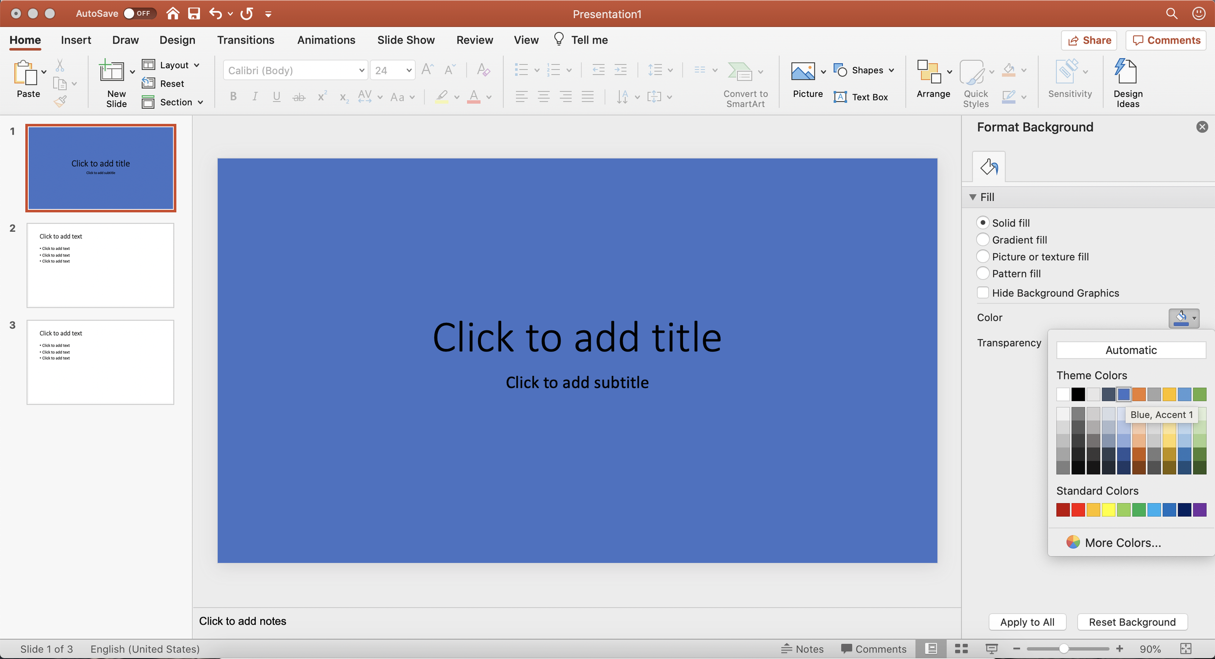 How to change and format the background of your PowerPoint slides to ...