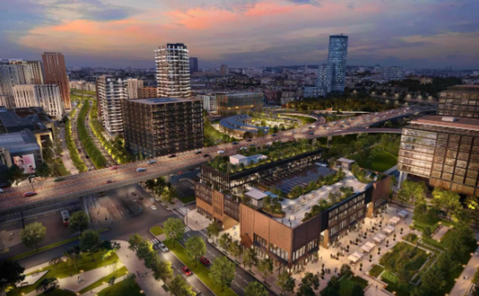 Izgled Gastro pijace iz ptičje perspektive