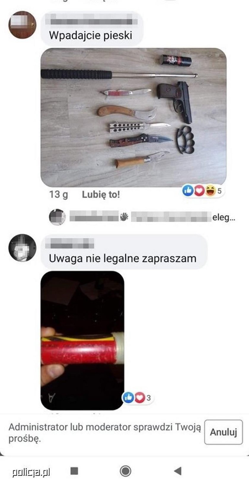 Hejter z Łodzi groził policjantom