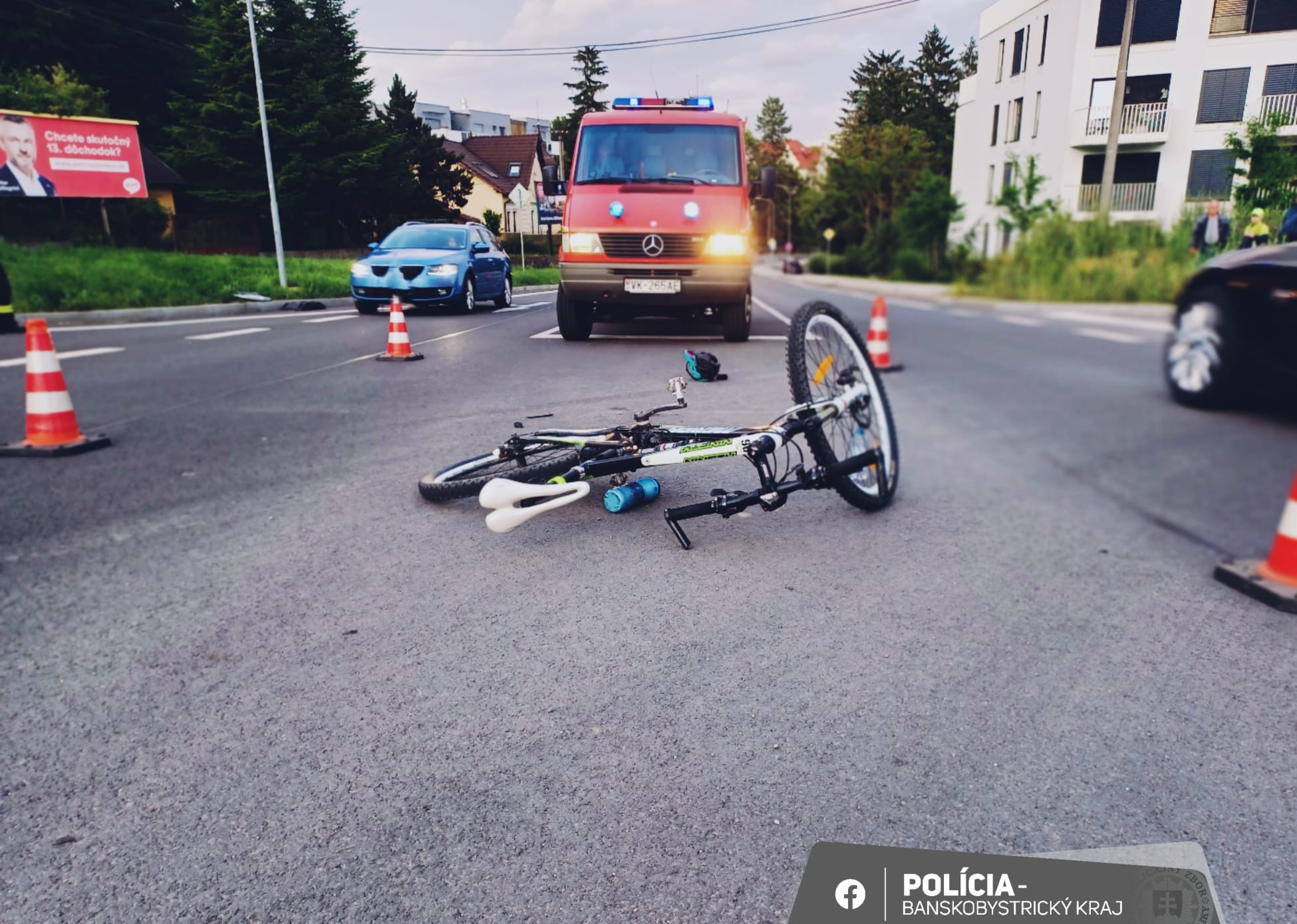 Slovenská bežkyňa na lyžiach Alena Procházková mala v Banskej Bystrici nehodu na bicykli.