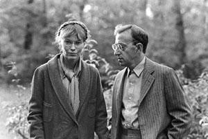 Woody Allen i Mia Farrow w &quot;Zeligu&quot;