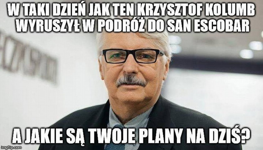 Urodziny Witolda Waszczykowskiego. Najlepsze memy