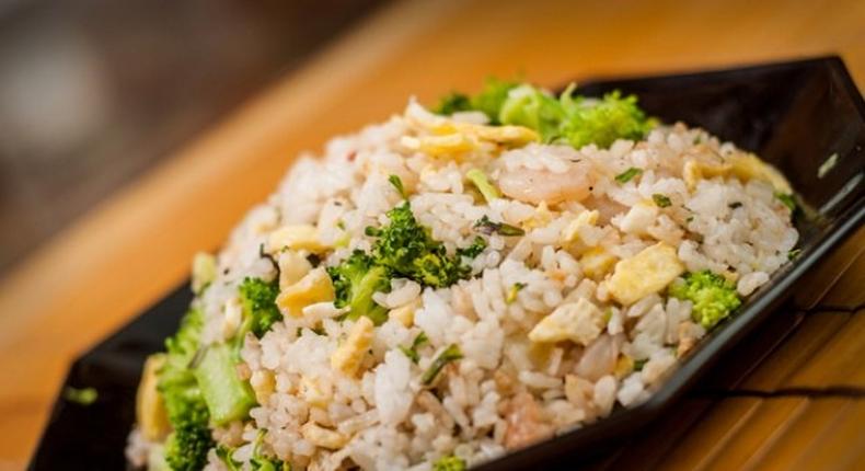 Chinese egg fried rice